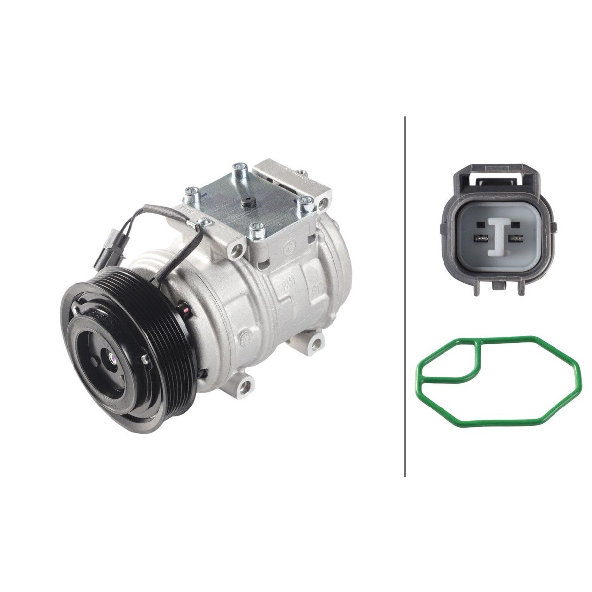 Compressore Climatizzatore 12 V HELLA Ø 125 mm per LAND ROVER RANGE ROVER II