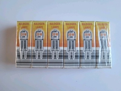 6X G4 Halogenlampe Mit Glühfaden