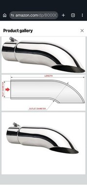 Gibson Performance Exhaust 500383 Stainless Steel  NEW