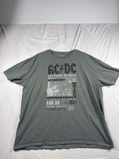 AC/DC Let There Be Rock Concert T-Shirt 1977 ...