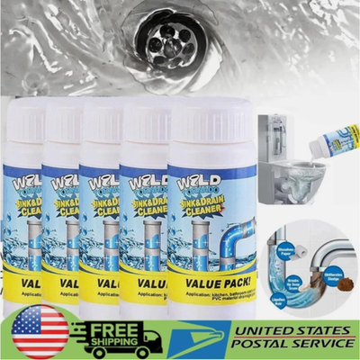 #ad 1 5x Wild Tornado Powerful Sink Drain Cleaner High Efficiency Clogging Cleaner $1.36