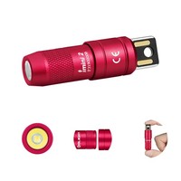 Mini Taschenlampe SchlüSselanhäNger LED USB Aufladbar Magnet Outdoor 50LM
