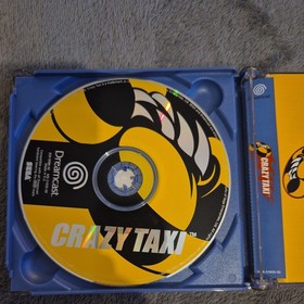 Crazy Taxi Dreamcast Game Manual Included. Great Condition Tested Working