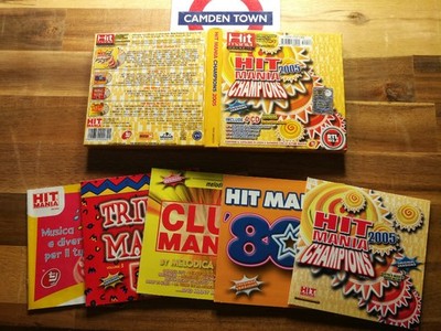 Hit Mania Champions 2005 Daddy Yankee/Sugarfree/Phantom Planet Box 4X Cd Ex