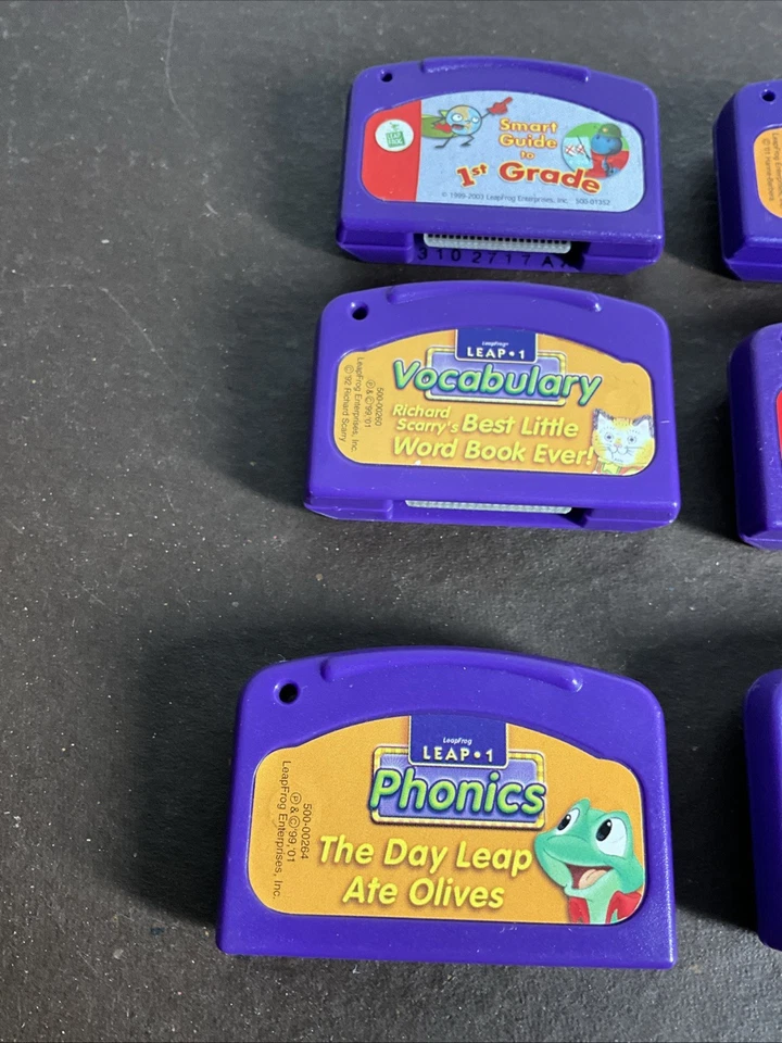Leap Frog Leap Pad Teaching Learning School Game Cartridges Disney Shrek - Image 2 of 4