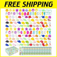 160 Pack Mochi Squishy Toys for Kids Party Favors