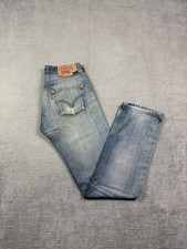 Levi?s 501 Original Fit Jeans Blue Denim W28 L31 Straight Leg Men's 