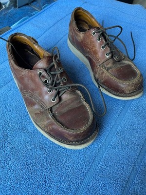 red wing shoe, stark gebraucht, rarität, ungewaschen und nicht aufgesrbeitet
