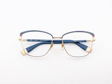 Furla Eyeglasses, Frames Only, Bangladesh, VFU664K 0SNB, 55-16-135, Blue/Gold