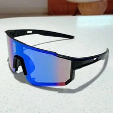 Sport Shield Sunglasses UV400 Cycling Running Driving Outdoor Men Women