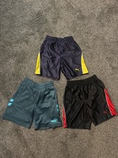 Lot of 3 Puma Boys Small Athletic Sports Shorts - Excellent Condition