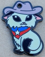 Western Wildcat Geocoin - Lonestar Edition - Activated  Adoptable - TB98T49