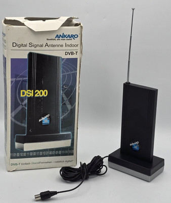 ANKARO DVB-T Digital Signal Antenne DSI 200 Indoor gebraucht, ungeprüft.