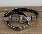 Vintage 1996 Brighton Belt No. 34703 Size Small S 34703