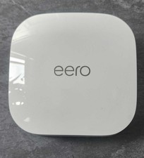eero Pro 6E Tri-Band Mesh Wi-Fi Router S010001 White No Adapter Lock Frontier