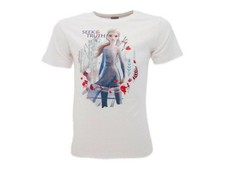 Genuine Elsa Frozen 2 T-Shirt White Shirt Disney Novelty Seek Truth