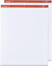 35601 Recycled Easel Pads Faint Rule 27 x 34 White 50 Sheet Case of 2