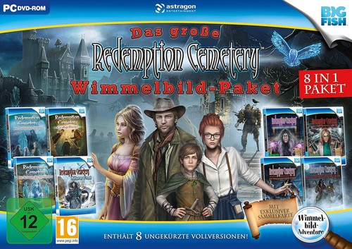 Das Große Redemption Cemetery Wimmelbild Paket 8 in 1 MIT KARTE