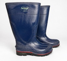 Servus Honeywell Rubber Work Boots Mens 7 Blue Waterproof USA Made