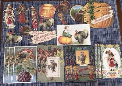 Anna Griffin Vintage Fall Die Cuts set of 47 NEW