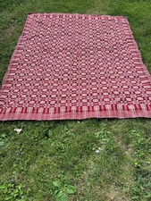 Vintage Goodwin Guild Woven Wool Blanket