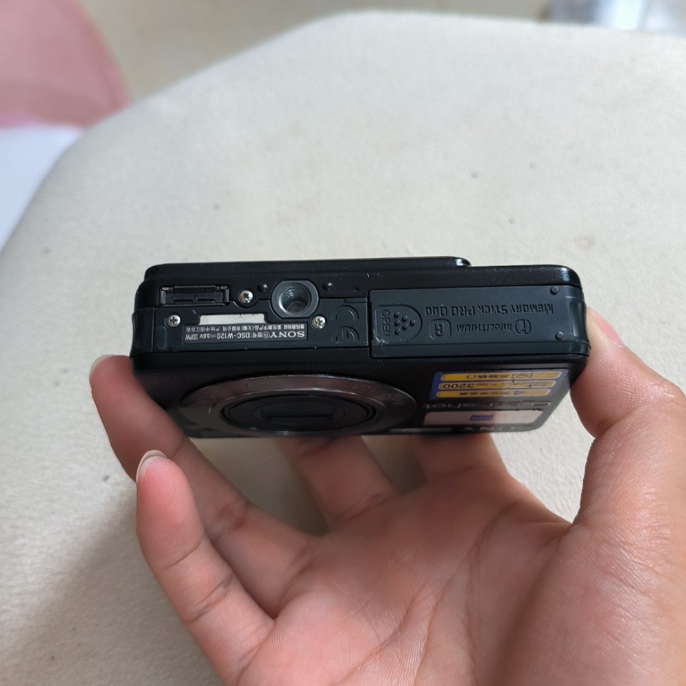 Sony Cybershot DSC-W120 7.2 MP Digital Camera 4x Optical Zoom with