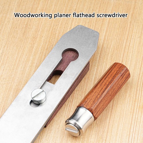 Practical Plane Iron Screwdriver With Ergonomic Handle For Cabinetmaking - Picture 4 of 8