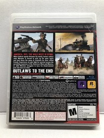 Red Dead Redemption | PlayStation 3 - Complete w/ Manual & Map - Free Shipping