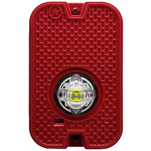 System Sensor P2GRKLED L-Series Outdoor Compact Wall-Mounted Horn Strobe, 