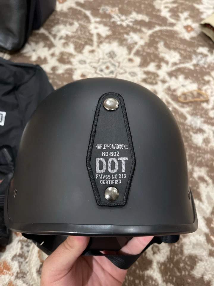 Paquete de casco y guantes Harley-Davidson - talla L certificado DOT Foto 3 de 4