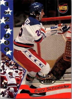 1995 Signature Rookies Miracle on Ice 1980 - Buzz Schneider #29 /24000 (RC)