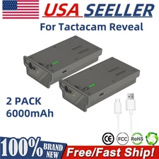 2PACK Rechargeable Battery for Reveal Hunting Trail Camera X Gen 3.0,2.0,Pro 3.0