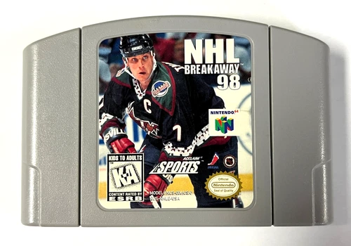 NHL Breakaway 98 (Nintendo 64, 1998) N64 Authentic *Cartridge Only*