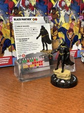 Marvel Heroclix Black Panther 033 Rare With Card Black Panther Set