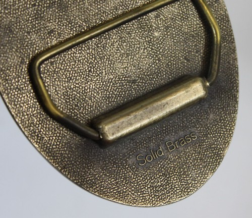 Vtg Midland Michigan Brass Belt Buckle Midland Energy Project Energy & Utilities - Picture 4 of 4