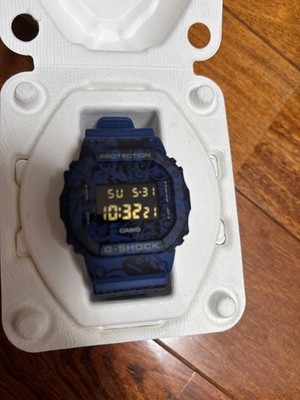 G-SHOCK DW-5600GU Custom Blue Digital Watch Limited Edition