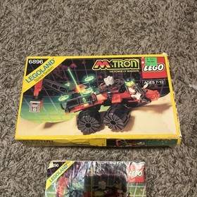 VINTAGE BOX AND INSTRUCTIONS ONLY LEGO Celestial Forager Set #6896, Space M-Tron