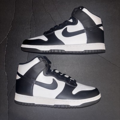 Nike Dunk High Hi Retro Black White Panda Dunk Size US 9 Men