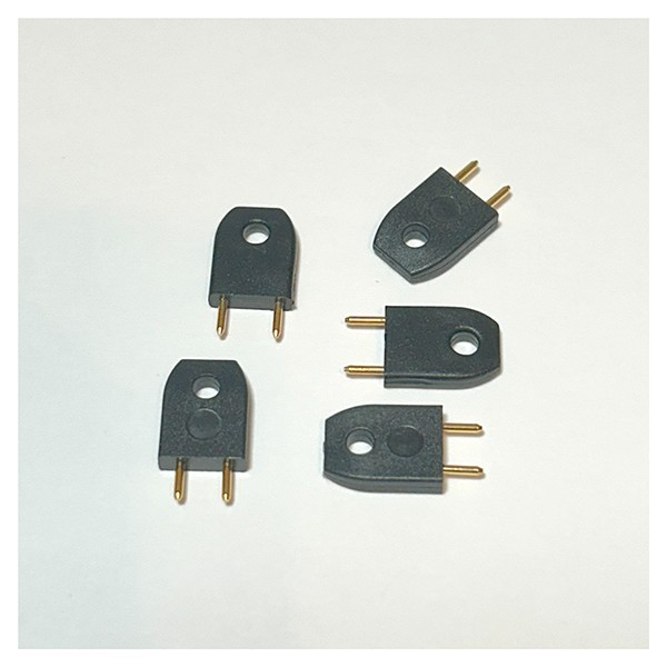 Harwin D3086-98 Shorting Jumper Plug, Black, pack of 25 with volume discounts