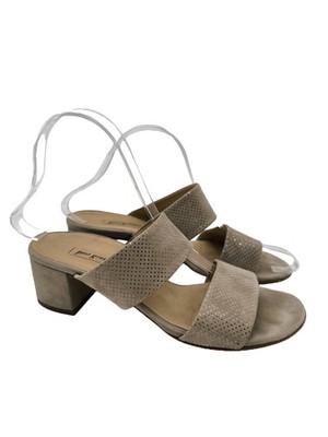 PAUL GREEN Absatz Pantoletten Damen Pantoletten Gr. DE 37 wollweiß Casual-Look