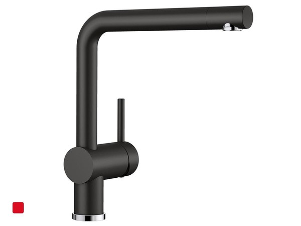 Hochdruckarmatur Blanco Linus 526149 Silgranitschwarz Wasserhahn Hd-image