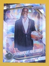 2025 Panini WNBA Prizm Dominique Malonga #144 Ice Prizms Storm B