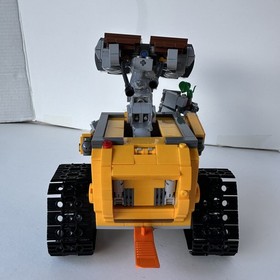 LEGO Ideas WALL-E Yellow Robot Figure Build Pixar Disney Set Model Retired Read