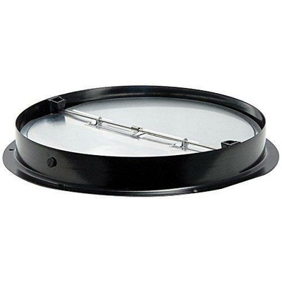 Air King E-22A 7-Inch Round Collar With Back Draft Damper (8853447012493)