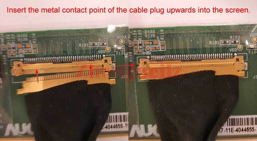 Kit para B173RW01 V0/V1/V2/V3/V4/V5 LVDS VGA HDMI 40 pines placa controladora 1600*900 - Imagen 7 de 8