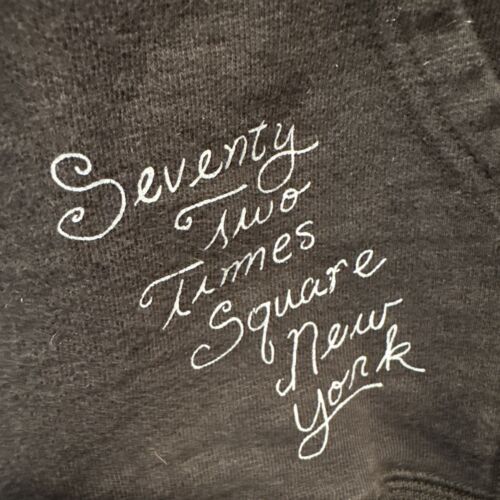 Vtg Marc Ecko Skull Times Squ Full Zip Hoodie Jacket Black Sweatshirt Unisex L - Picture 4 of 9