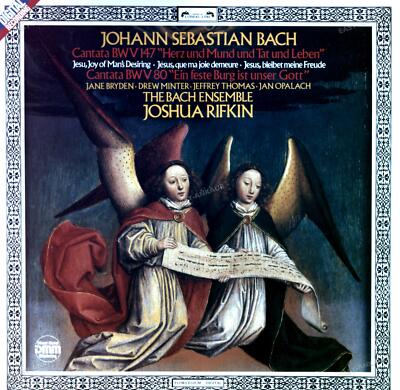 Bach, Rifkin, Bryden, Minter - Cantata BWV 147, BWV 80 LP '