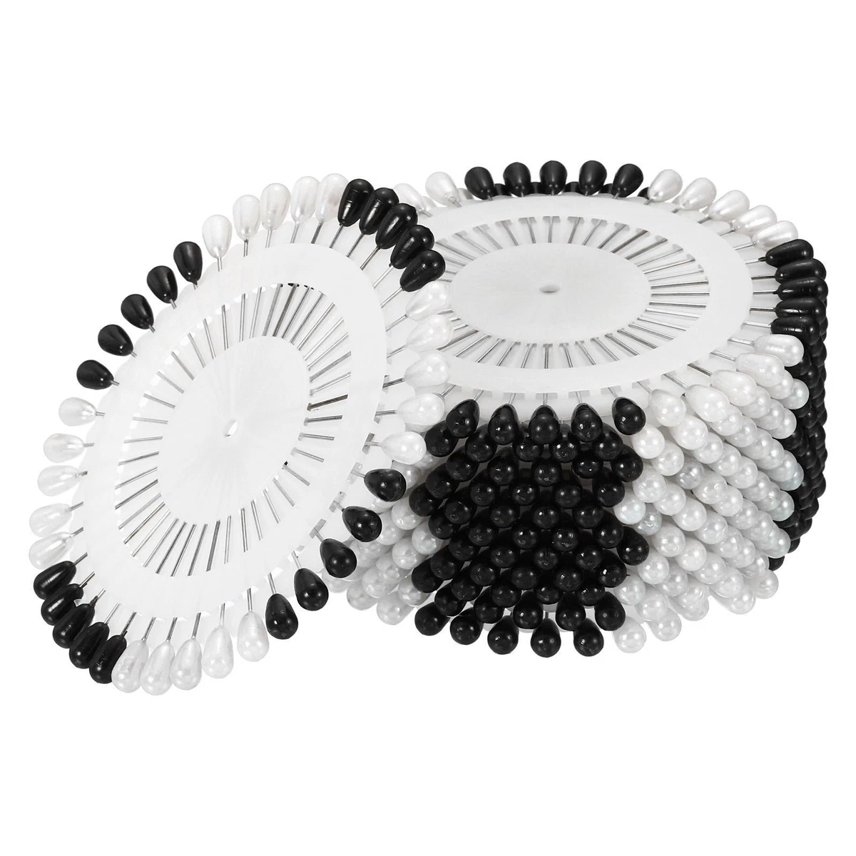 24 Set Sewing Pins, Corsage Decorative Straight Pin for Crafts, Black