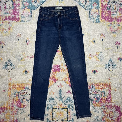 Topshop Moto Jamie Skinny Dark Wash 