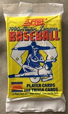 1990 Score Pack Barry Lyons Mets (Top) Mark Gardner Rookie (RC) Expos (Back)